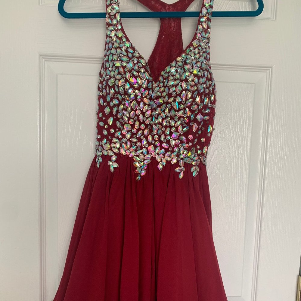 Dancing Queen Dress with Jeweled Bodice